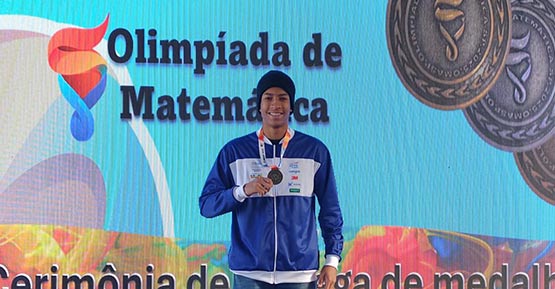 Atleta do IVCL brilha nas pistas de atletismo e na Olimpíada de Matemática do Estado de São Paulo